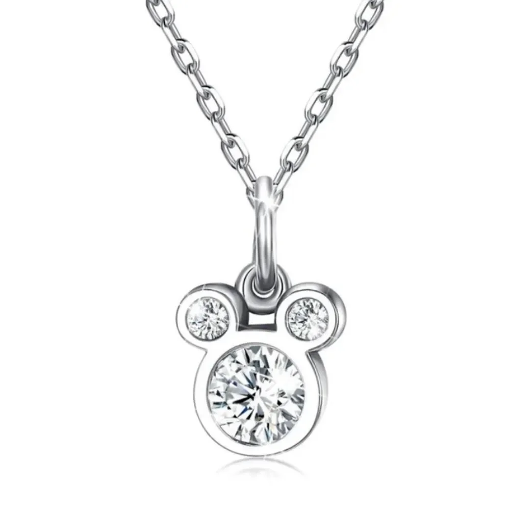 Mickey Mouse Gemstone Necklace - Picture 2 of 5